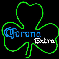 Corona E tra Green Clover Beer Sign Neon Sign