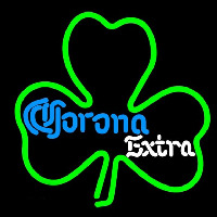 Corona E tra Green Clover Beer Sign Neon Sign