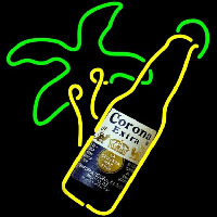 Corona E tra Palm Tree Bottle Beer Sign Neon Sign