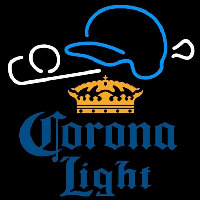 Corona Light Baseball Beer Sign Neon Sign