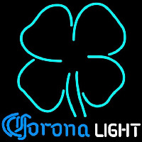 Corona Light Clover Beer Sign Neon Sign