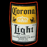 Corona Light Label Beer Sign Neon Sign