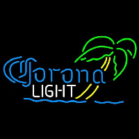 Corona Light Mini Palm Tree Beer Sign Neon Sign