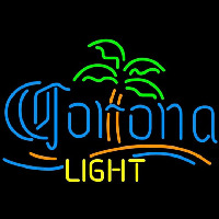 Corona Light Palm Tree Beer Sign Neon Sign