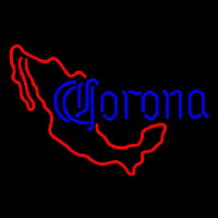 Corona Me ico Red Map Beer Sign Neon Sign