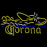 Corona Seaplane Beer Sign Neon Sign