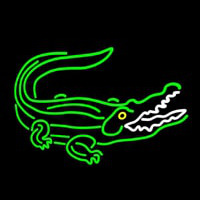 Crocodile Neon Sign