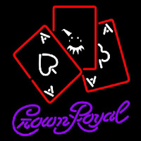 Crown Royal Ace And Poker Beer Sign Neon Sign