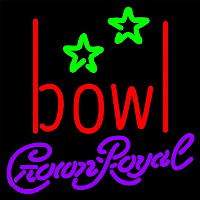 Crown Royal Bowling Alley Beer Sign Neon Sign