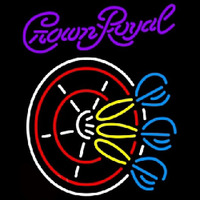 Crown Royal Darts Pin Beer Sign Neon Sign