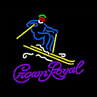 Crown Royal Logo Surfboard Beer Sign Neon Sign