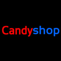 Cursive Candy Shop Neon Sign