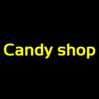 Cursive Candy Shop Neon Sign