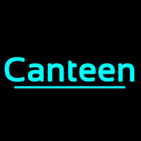 Cursive Canteen Neon Sign