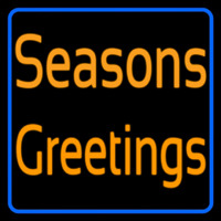 Cursive Seasons Greetings1 Neon Sign