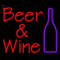 Custom Beer And Wine Bottle Neon Sign