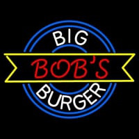 Custom Big Bobs Burger  Neon Sign