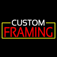 Custom Framing Neon Sign