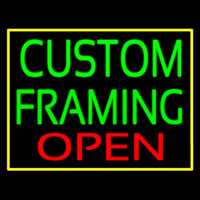 Custom Framing Open Frame Border Neon Sign