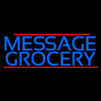 Custom Grocery Neon Sign