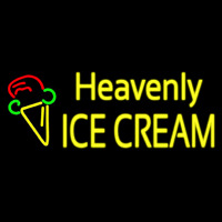 Custom Heavenly Ice Cream Cone Neon Sign