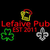 Custom Lefaive Pub Est 2011 Neon Sign