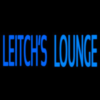 Custom Leitchs Lounge Neon Sign