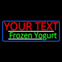 Custom Made Frozen Yogurt Neon Sign