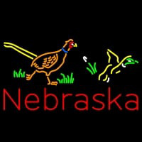 Custom Nebraska Pheasant Steve Neon Sign