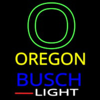 Custom Oregon Wings With Busch Light Real Neon Glass Tube Neon Sign