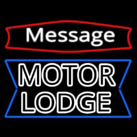 Custom Personalized Motor Lodge Neon Sign