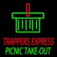 Custom Trappers E press Picnic Take Out Neon Sign