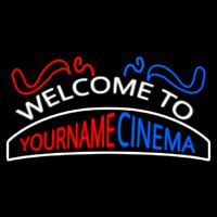 Custom Welcome To Cinema Neon Sign