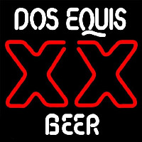 DOS Equis Beer Sign Neon Sign