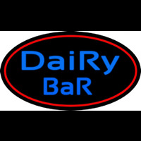 Dairy Bar With Logo Neon Sign