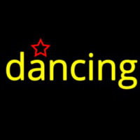 Dancing Star Neon Sign