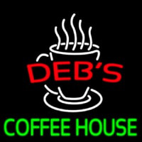 Debs Coffee House Neon Sign