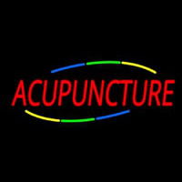 Deco Style Acupuncture Neon Sign