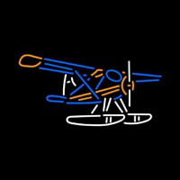 Dehavilland Beaver Float Plane Neon Sign