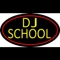 Dj School Neon Sign