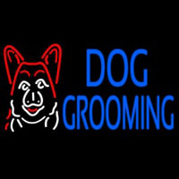 Dog Grooming Neon Sign