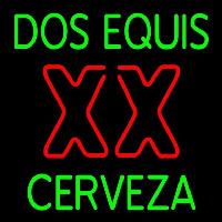 Dos Equis X  Cerveza 24 24 Beer Sign Neon Sign
