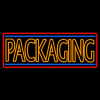 Double Stroke Packaging Neon Sign