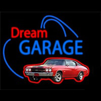 Dream Garage Chevy Chevelle Ss Neon Sign