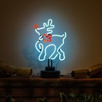 Elk Desktop Neon Sign