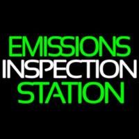 Emissions Inspection Station Neon Sign