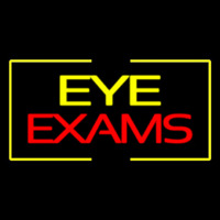 Eye E am With Yellow Border Neon Sign