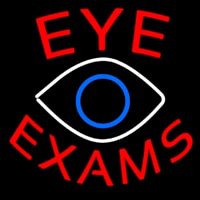 Eye E ams With Eye Logo Neon Sign