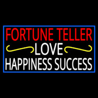 Fortune Teller Love Happiness Success With Phone Number Neon Sign