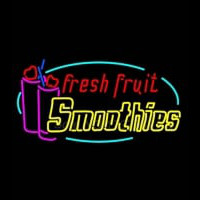 Fresh Fruit Smoothies Neon Sign